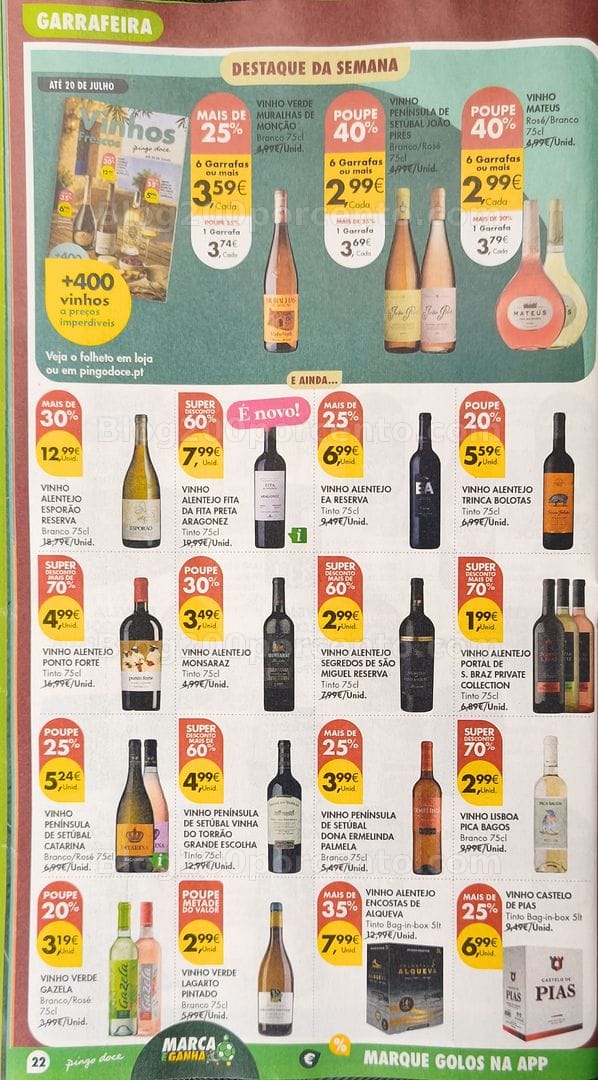 Antevisão Folheto PINGO DOCE Promoções de 30 junho a 6 julho